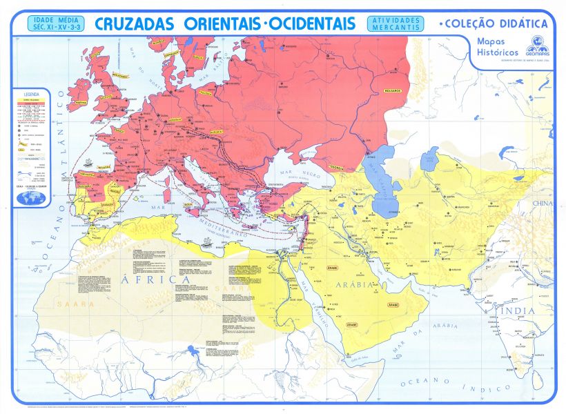 mapa de cruzadas